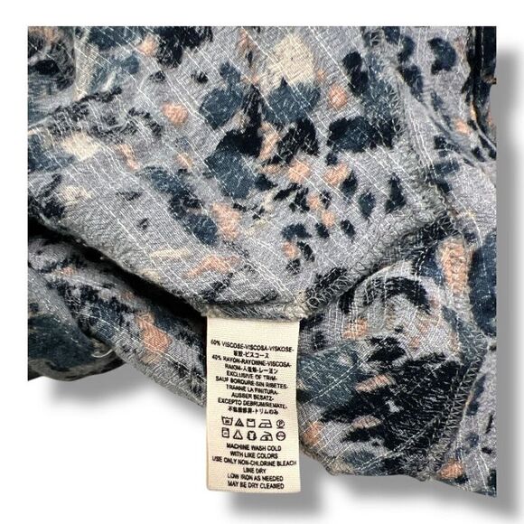 Free People All The Right Ruffles Floral Romper Size Small - Picture 6 of 8